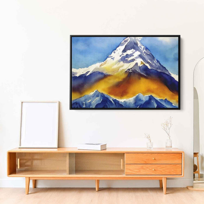 Watercolor Mount Everest #123 - Kanvah