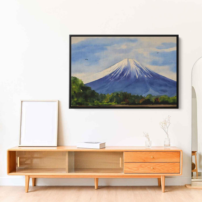 Watercolor Mount Fuji #108 - Kanvah