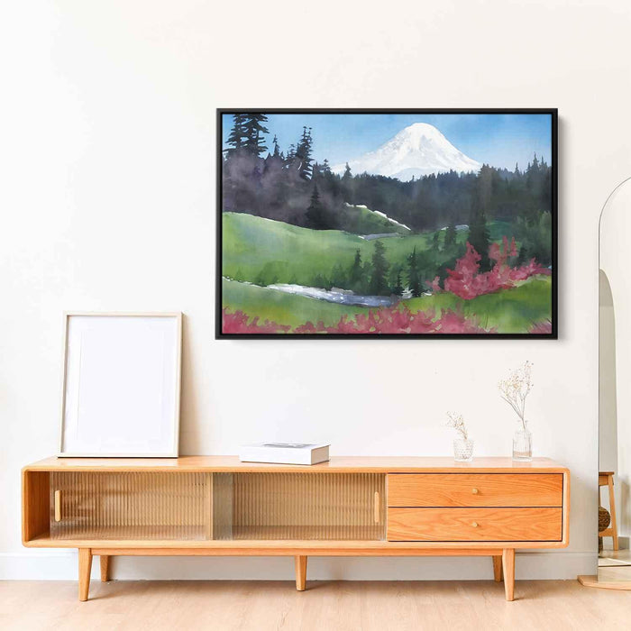 Watercolor Mount Rainier #123 - Kanvah