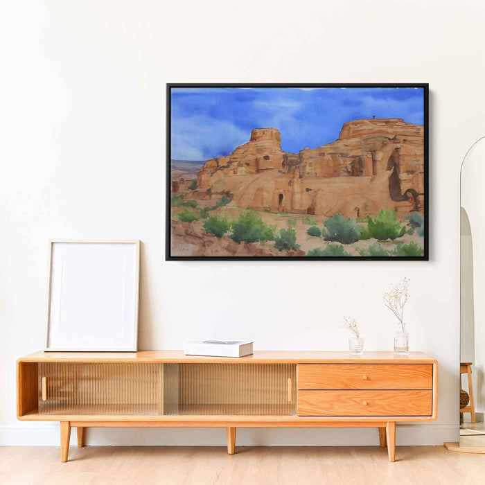 Watercolor Petra #112 - Kanvah