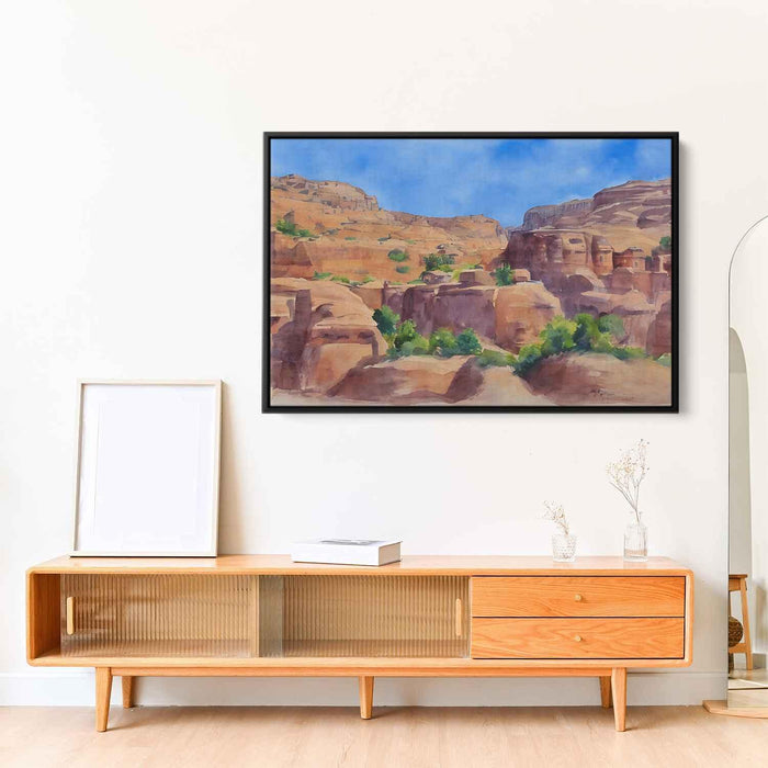 Watercolor Petra #115 - Kanvah