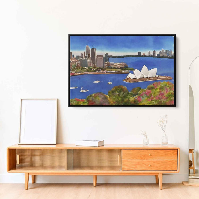 Watercolor Sydney Opera House #110 - Kanvah