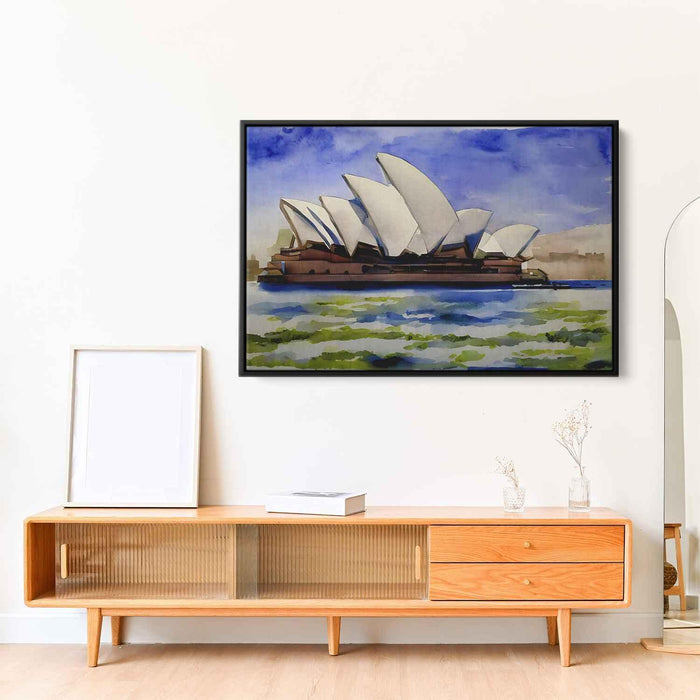 Watercolor Sydney Opera House #113 - Kanvah