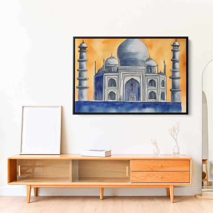 Watercolor Taj Mahal #105 - Kanvah