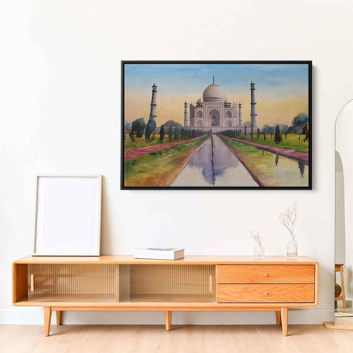 Watercolor Taj Mahal #106 - Kanvah