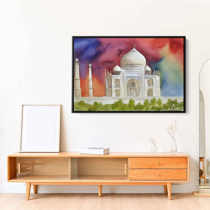 Watercolor Taj Mahal #108 - Kanvah