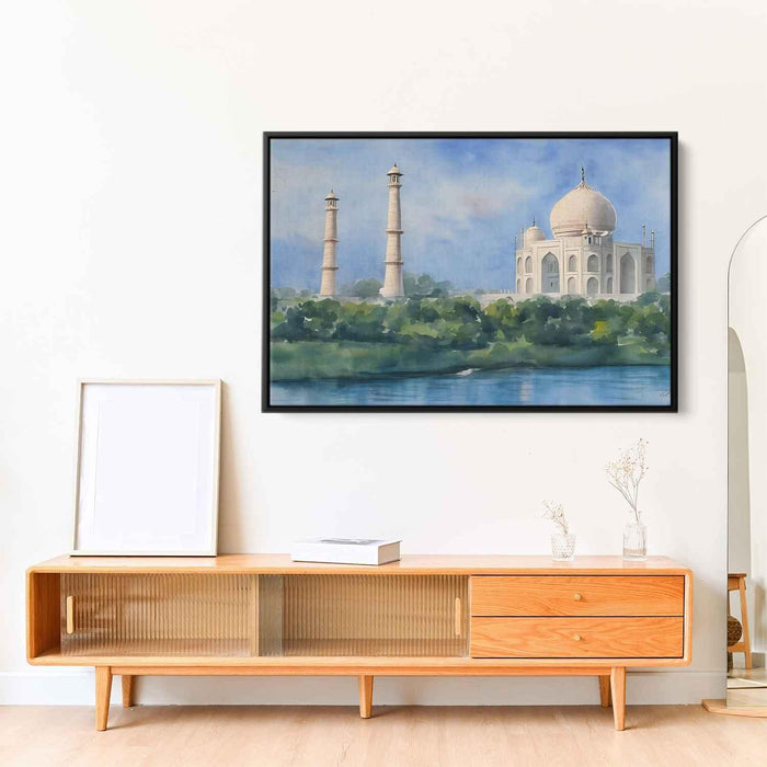 Watercolor Taj Mahal #112 - Kanvah