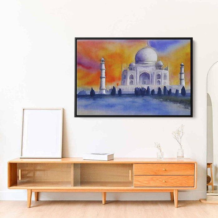 Watercolor Taj Mahal #113 - Kanvah