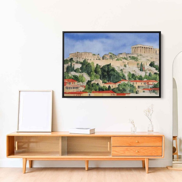 Watercolor Acropolis #110 - Kanvah