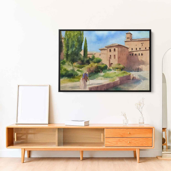 Watercolor Alhambra #105 - Kanvah