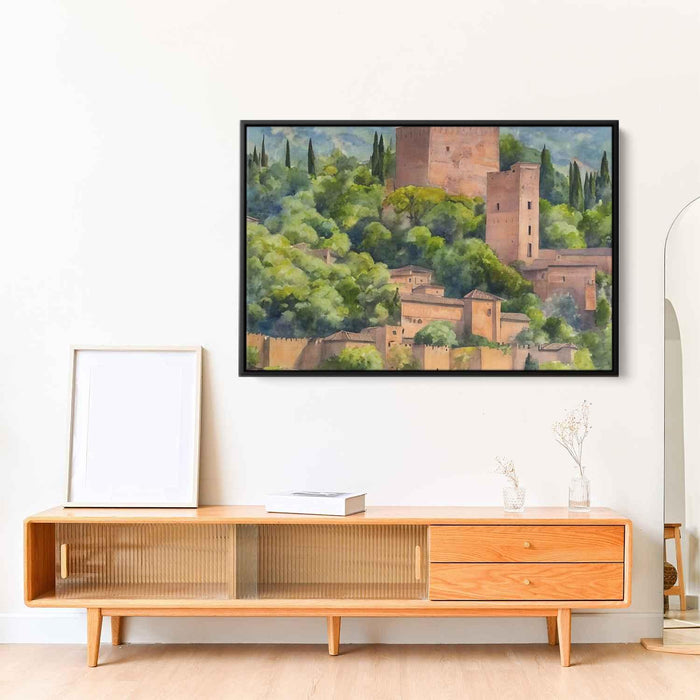 Watercolor Alhambra #108 - Kanvah