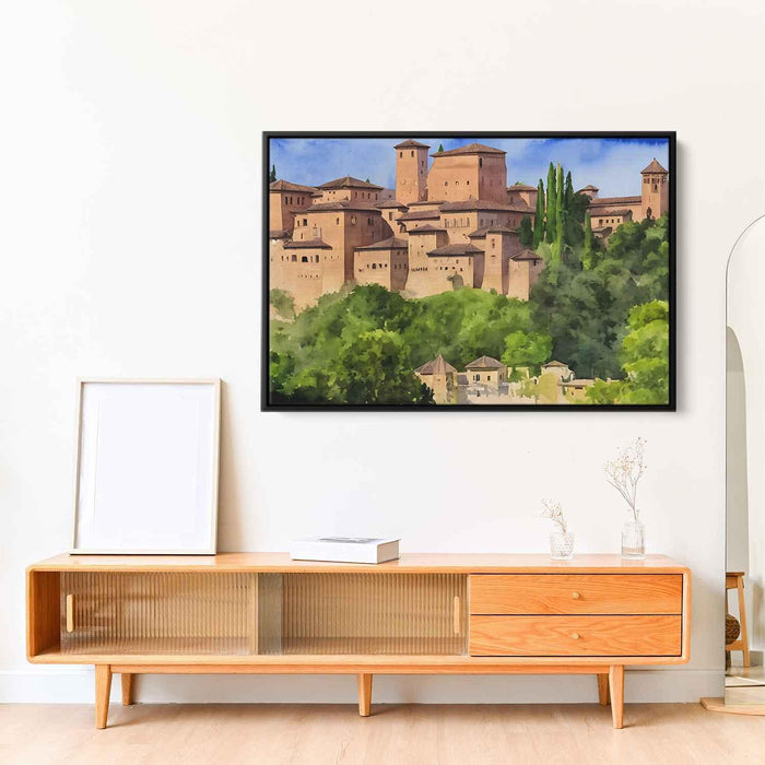 Watercolor Alhambra #110 - Kanvah