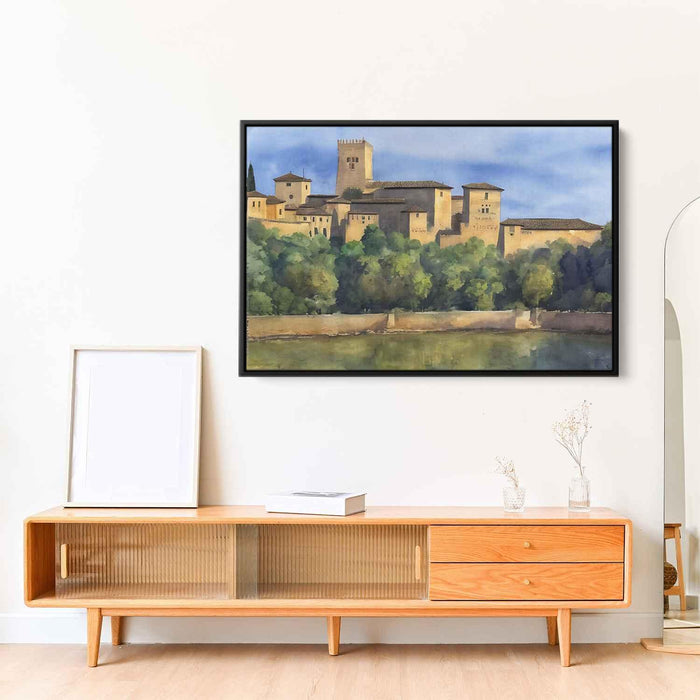 Watercolor Alhambra #115 - Kanvah