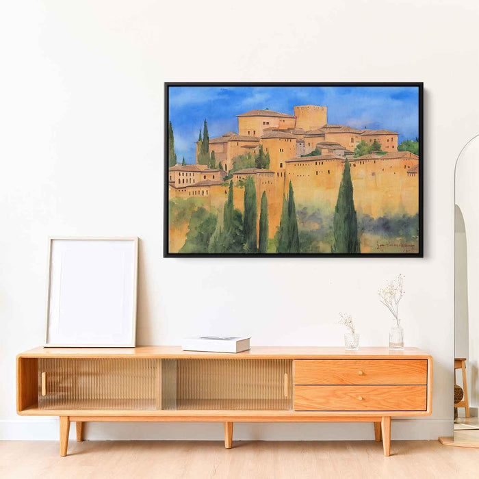 Watercolor Alhambra #123 - Kanvah