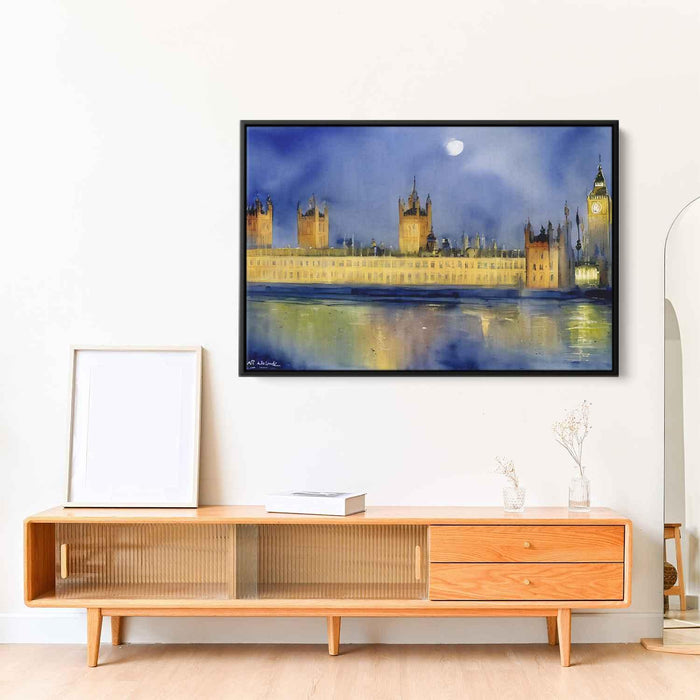 Watercolor Palace of Westminster #105 - Kanvah