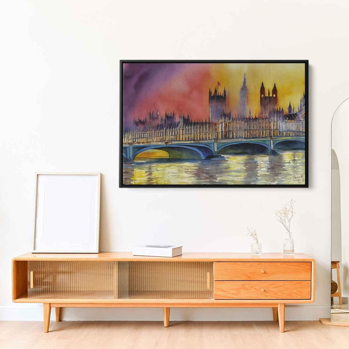 Watercolor Palace of Westminster #108 - Kanvah