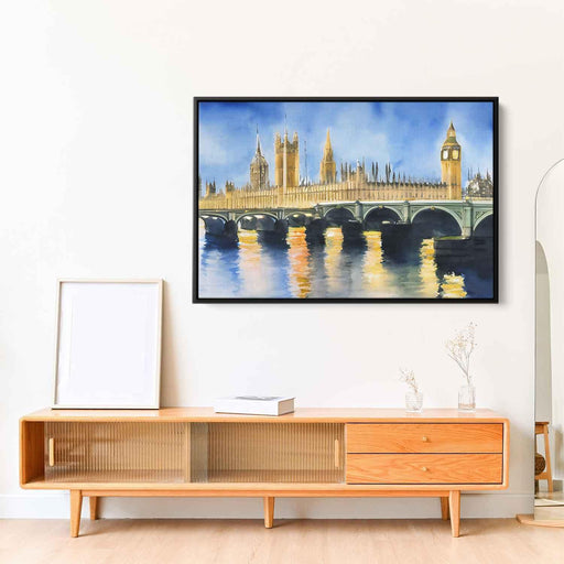 Watercolor Palace of Westminster #113 - Kanvah