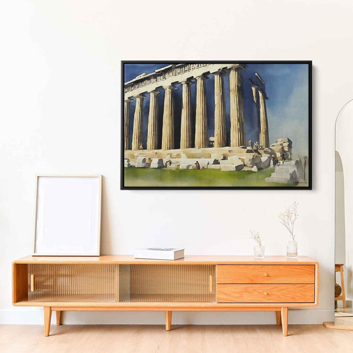 Watercolor Parthenon #113 - Kanvah