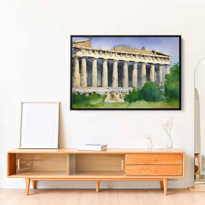 Watercolor Parthenon #115 - Kanvah