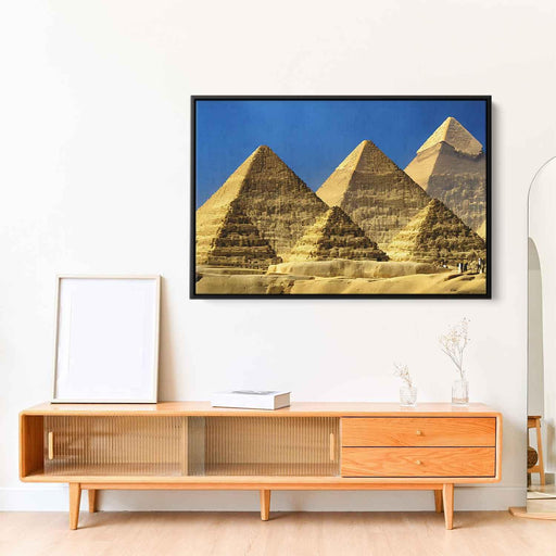 Watercolor Pyramids of Giza #106 - Kanvah