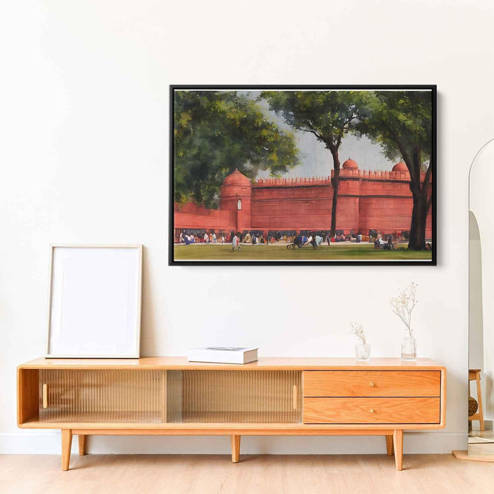 Watercolor Red Fort #123 - Kanvah