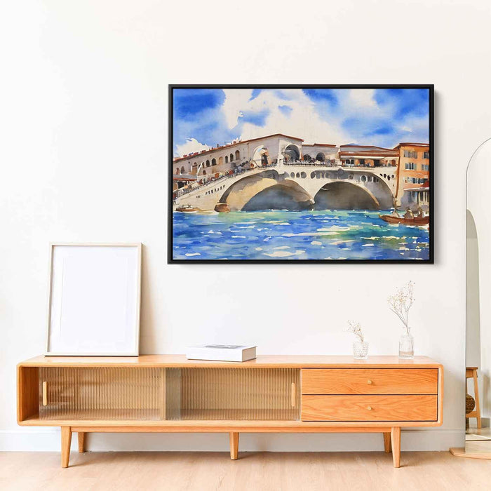 Watercolor Rialto Bridge #110 - Kanvah