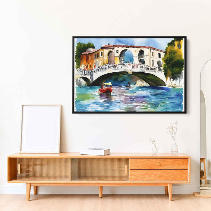 Watercolor Rialto Bridge #115 - Kanvah