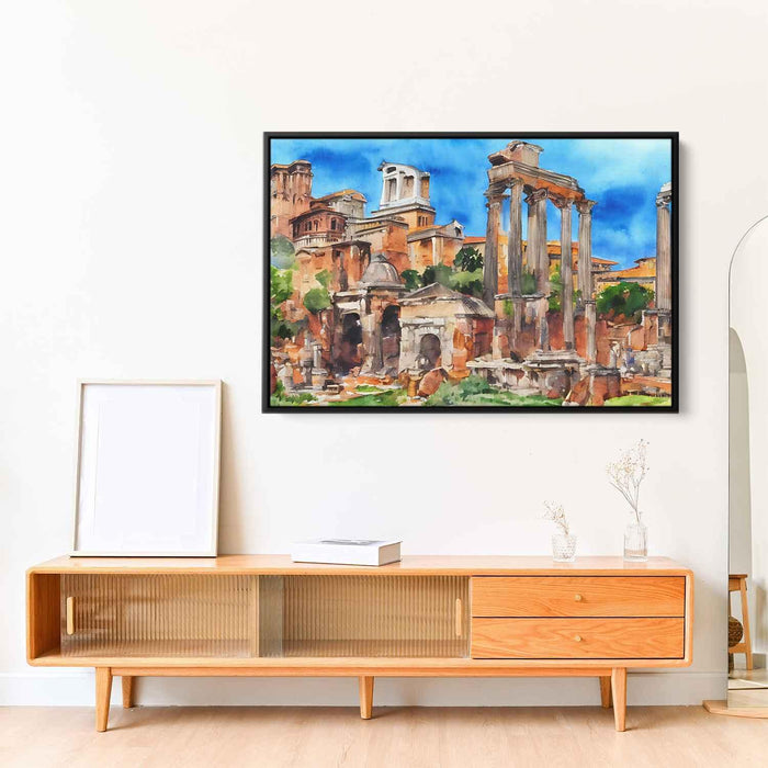 Watercolor Roman Forum #112 - Kanvah
