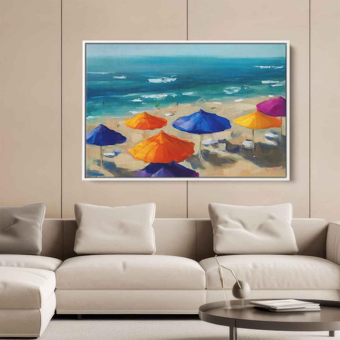 Abstract Beach Umbrellas #108 - Kanvah