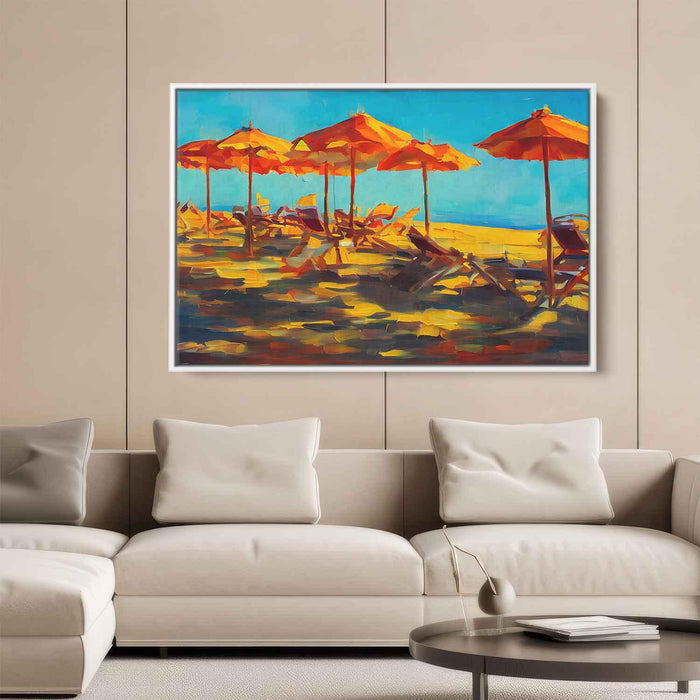 Abstract Beach Umbrellas #112 - Kanvah