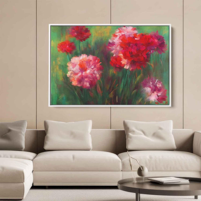 Abstract Carnations #105 - Kanvah