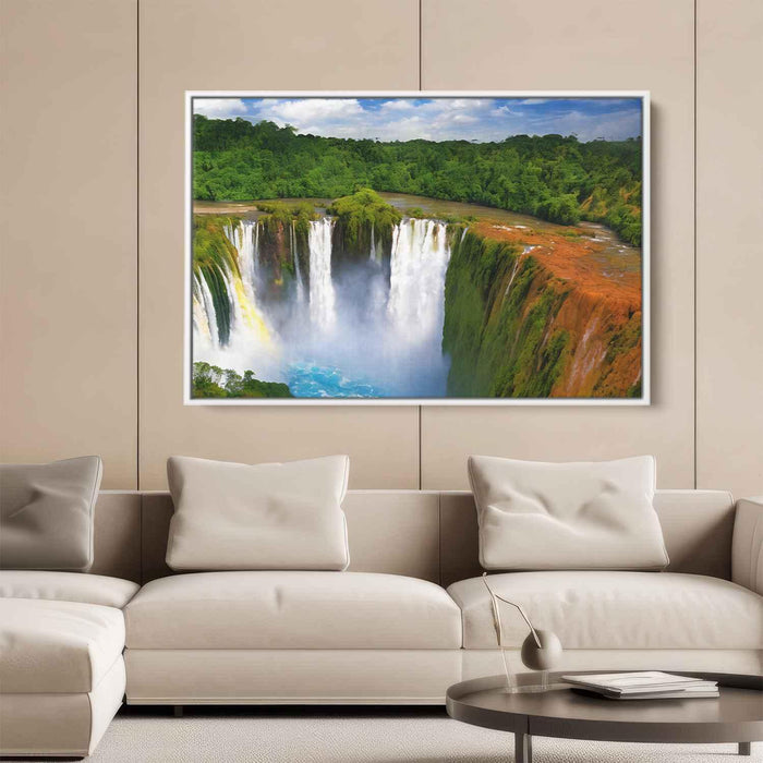 Abstract Iguazu Falls #115 - Kanvah
