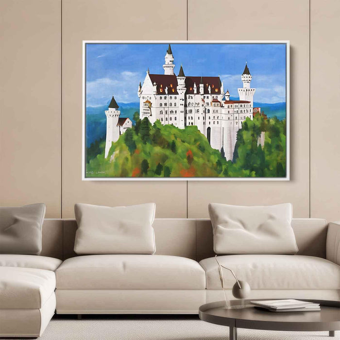 Abstract Neuschwanstein Castle #106 - Kanvah
