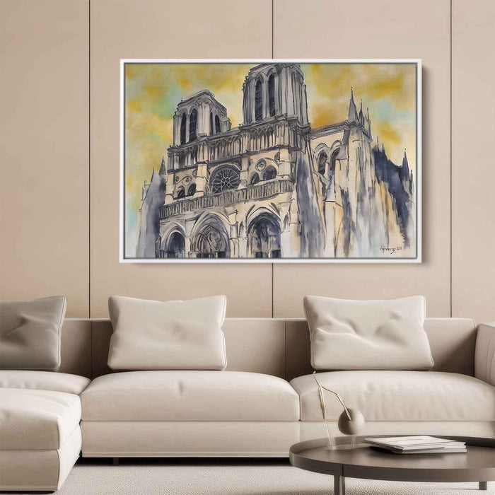 Abstract Notre Dame Cathedral #115 - Kanvah