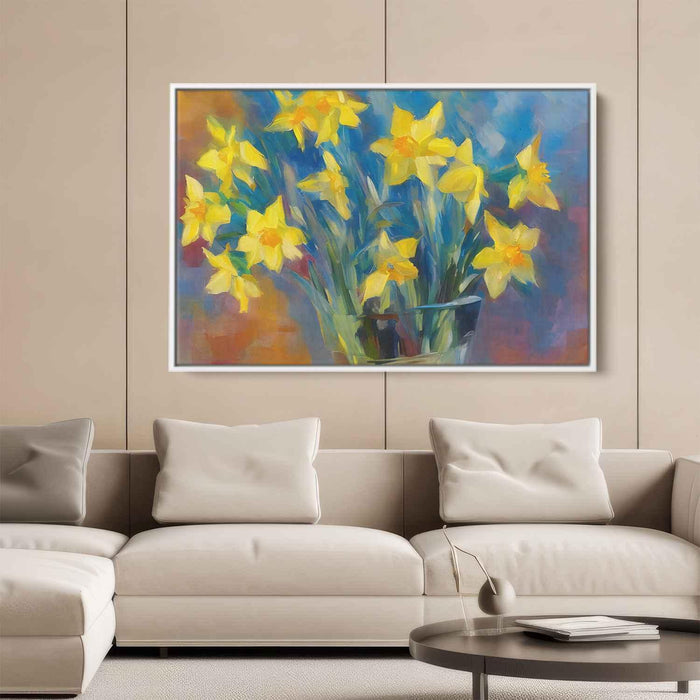 Abstract Daffodils #105 - Kanvah
