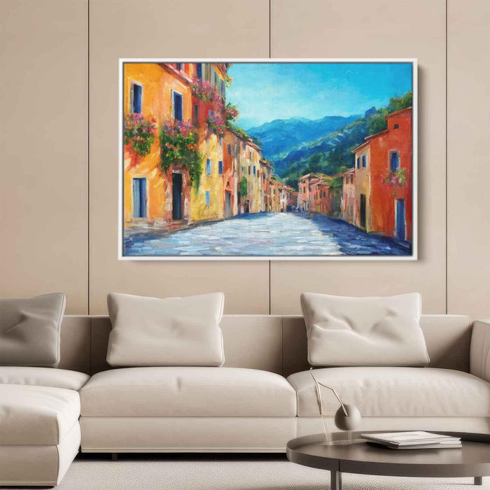 Abstract Portofino Streets #123 - Kanvah