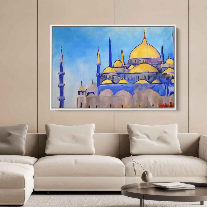 Abstract Blue Mosque #110 - Kanvah