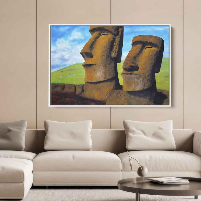 Abstract Moai of Easter Island #112 - Kanvah