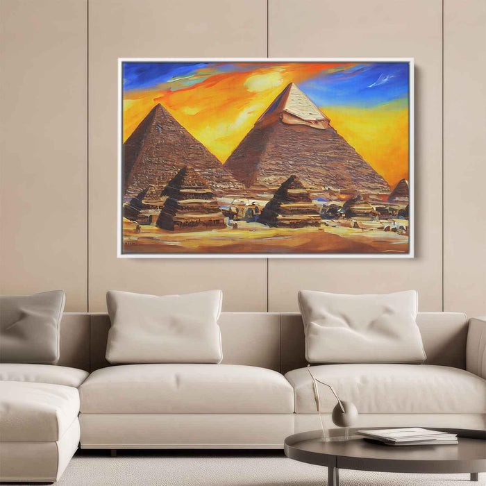 Abstract Pyramids of Giza #112 - Kanvah
