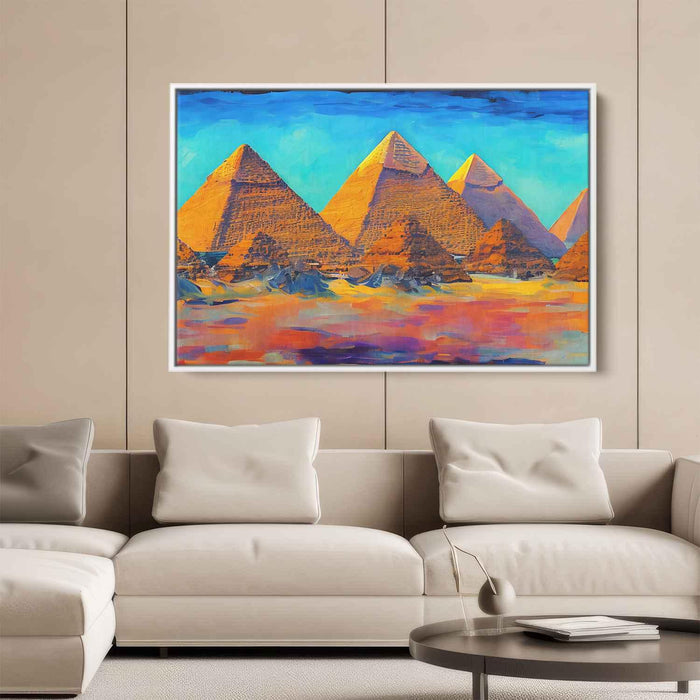 Abstract Pyramids of Giza #115 - Kanvah