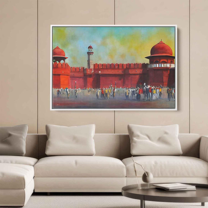 Abstract Red Fort #105 - Kanvah