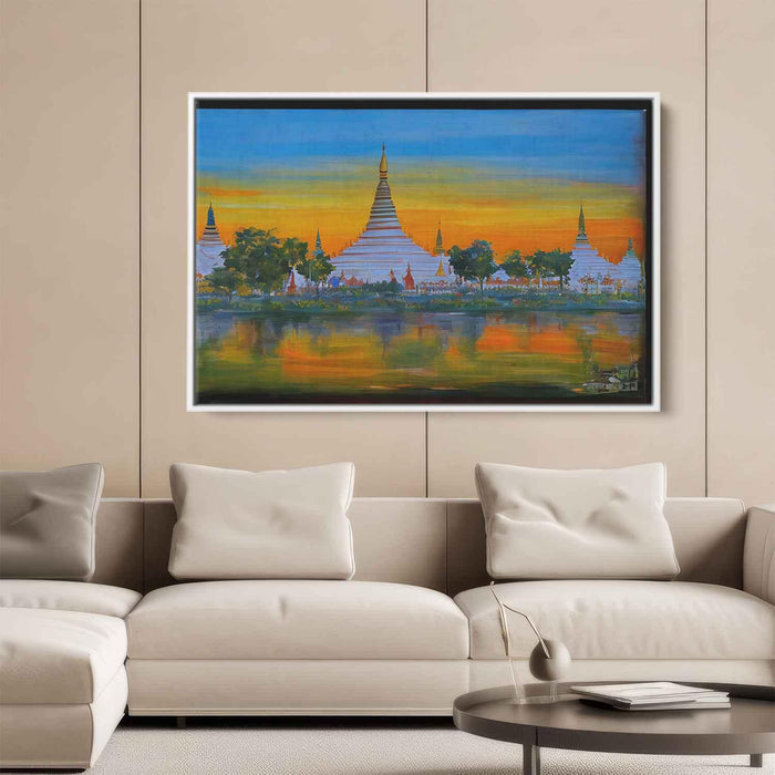 Abstract Shwedagon Pagoda #123 - Kanvah