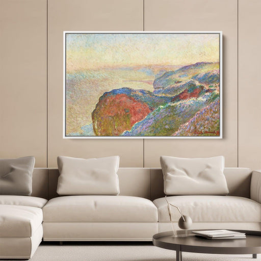 At Val Saint-Nicolas near Dieppe, Morning by Claude Monet - Canvas Artwork