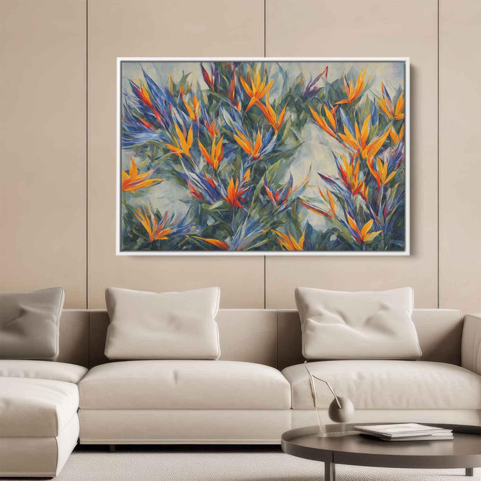 Contemporary Oil Birds of Paradise #105 - Kanvah