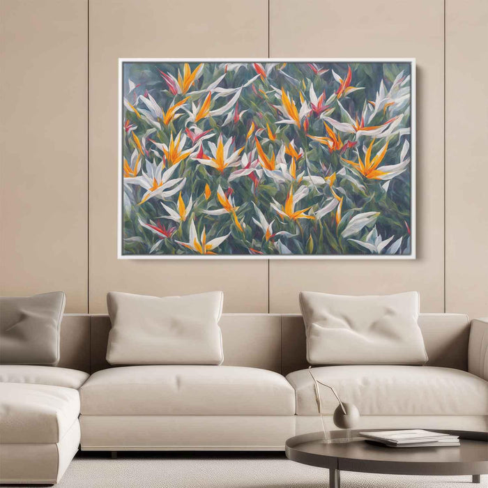 Contemporary Oil Birds of Paradise #106 - Kanvah