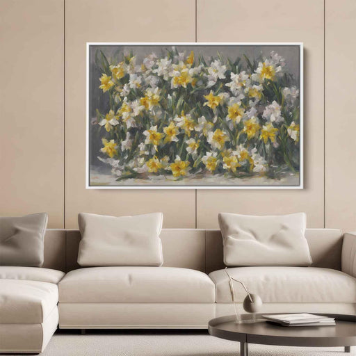 Contemporary Oil Daffodils #105 - Kanvah