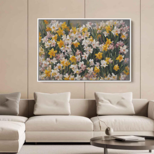 Contemporary Oil Daffodils #106 - Kanvah