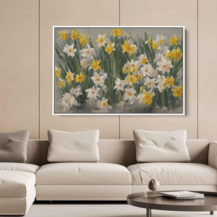 Contemporary Oil Daffodils #115 - Kanvah