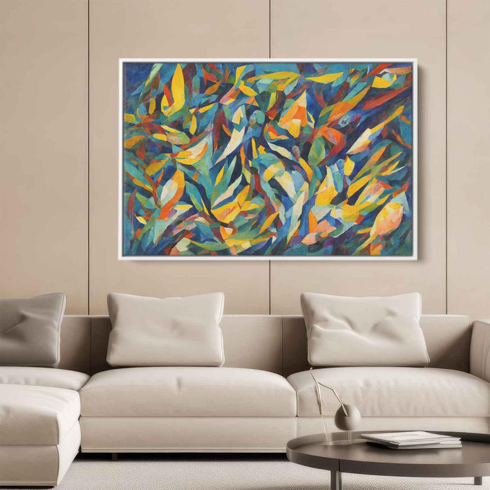 Cubist Oil Birds of Paradise #108 - Kanvah