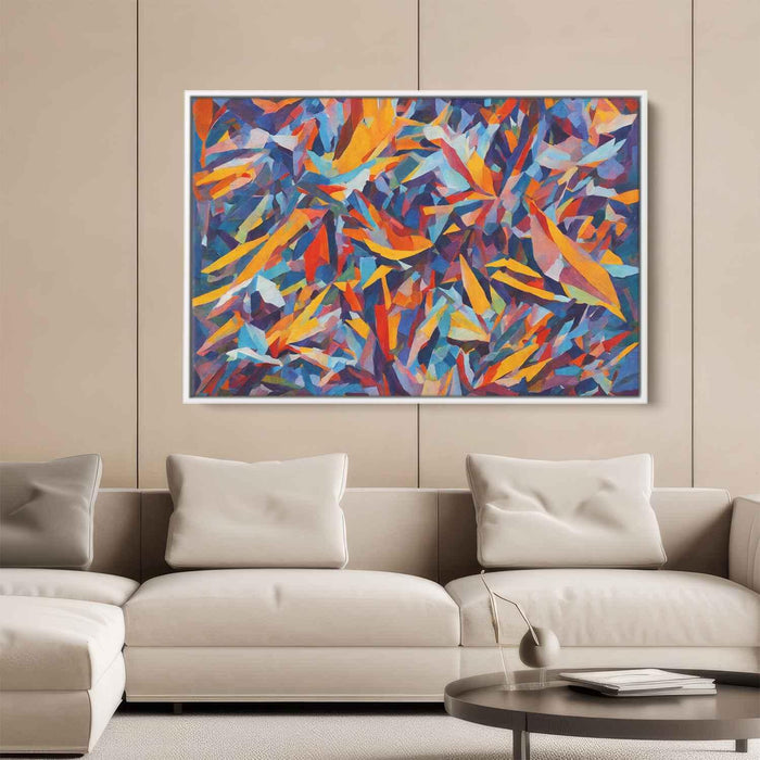 Cubist Oil Birds of Paradise #112 - Kanvah